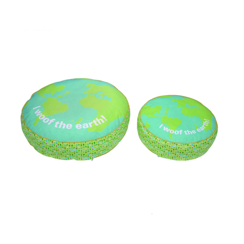Luxury Printed Soft Round Pet cushion Bed